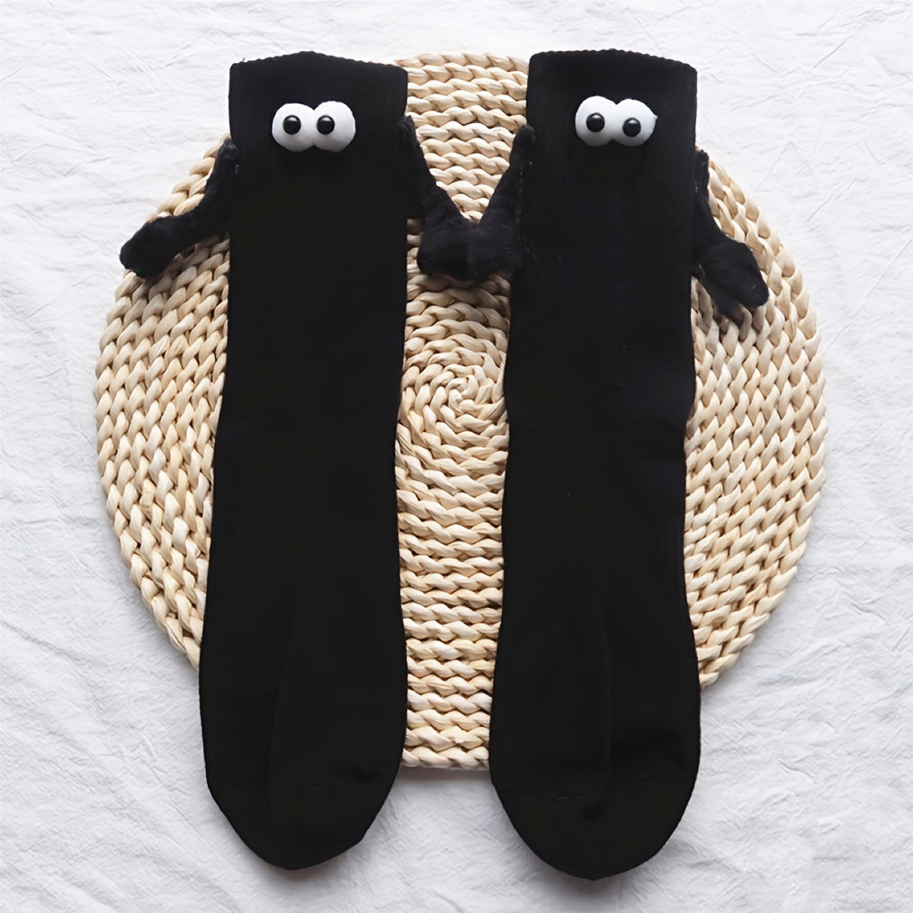 Calcetines "Mano con Mano" para Mujeres - Diseñados para Parejas Magnéticas 🧦💞