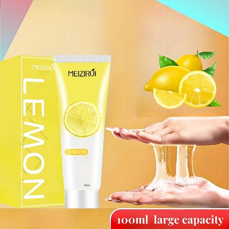 🍋 Gel de Intimidad con Sabor a Limón - Hidratación Sensual para Él y Ella, Estimula la Sensibilidad y Aumenta la Intimidad 💫