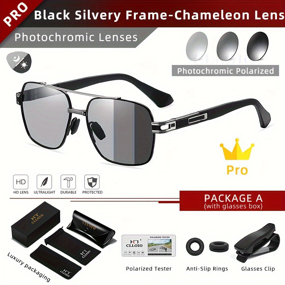 Gafas Fotocromáticas CLLOIO – Protección y Estilo para Conducción y Deporte