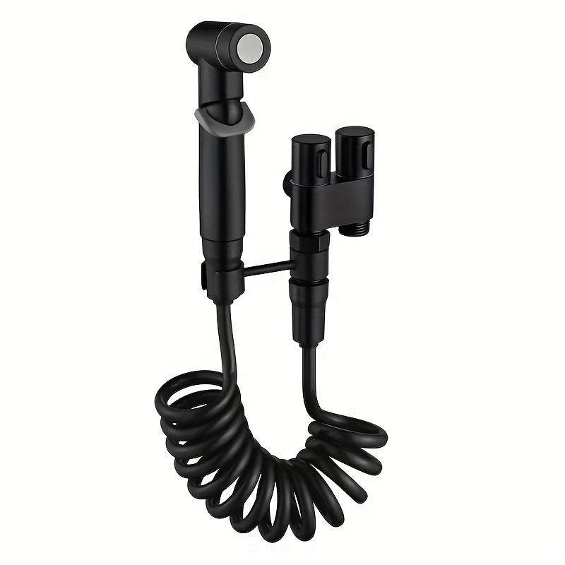 Set de Bidet Rociador de Acero Inoxidable - Doble Función, Montaje en Pared y Presión Ajustable 🚿✨