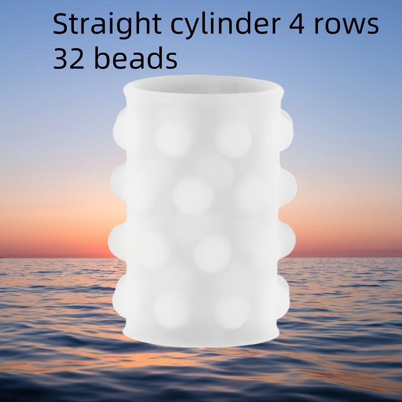 2pcs Silicone Hair Bead Rings, Dual Row Bead Clips, Non-Slip Elastic Hair Bands with Quick Release Design, Party Favors