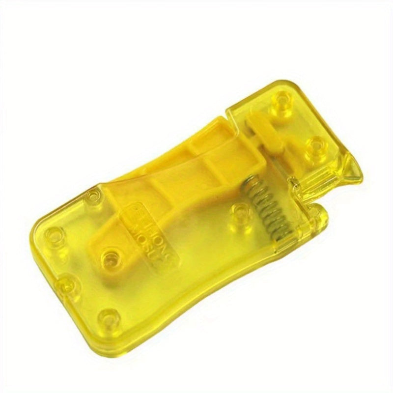 Enhebrador Automático de Aguja Amarillo Limón, Herramienta para Coser a Mano, Accesorio DIY para Costura, Suministros para Manualidades y Costura