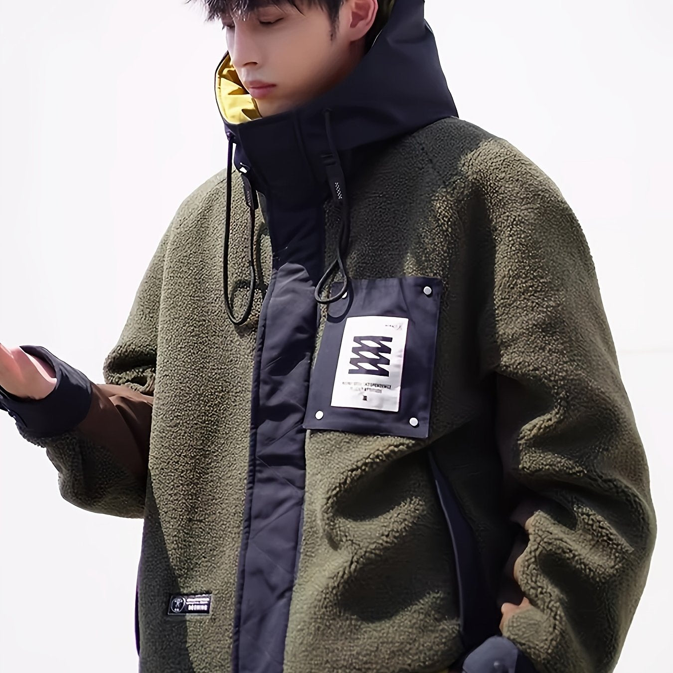 🧥 Chaqueta Casual de Invierno con Capucha para Hombre