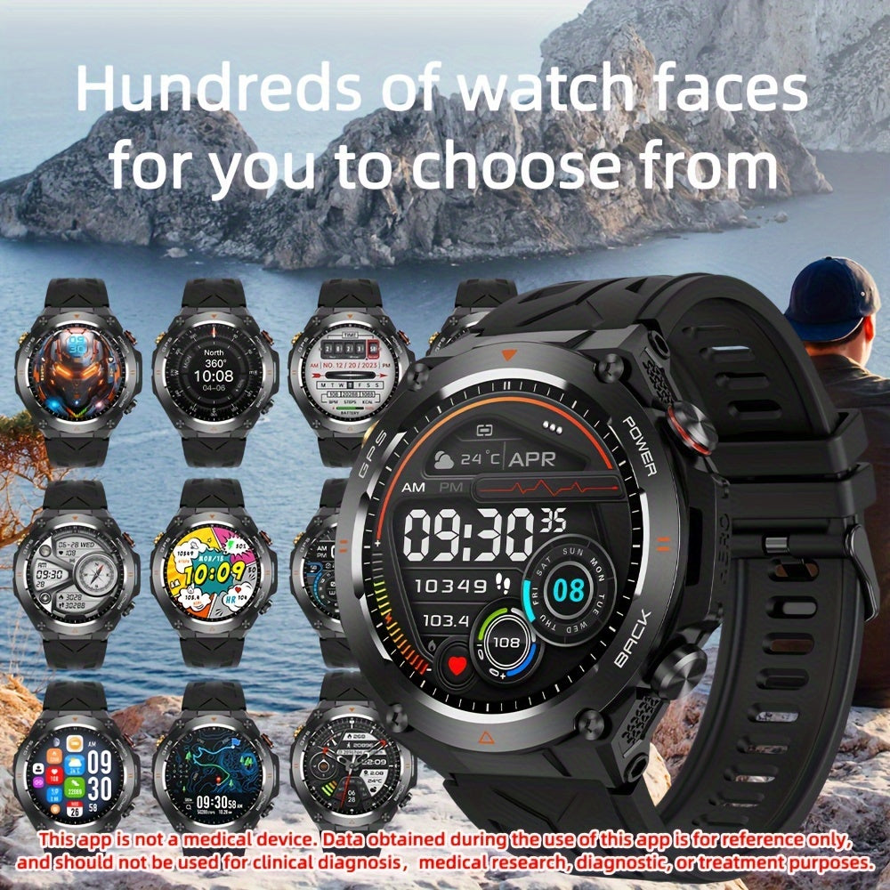 Reloj Inteligente GPS SENBONO para Hombres - Diseño Moderno y Funcionalidad Avanzada ⌚✨