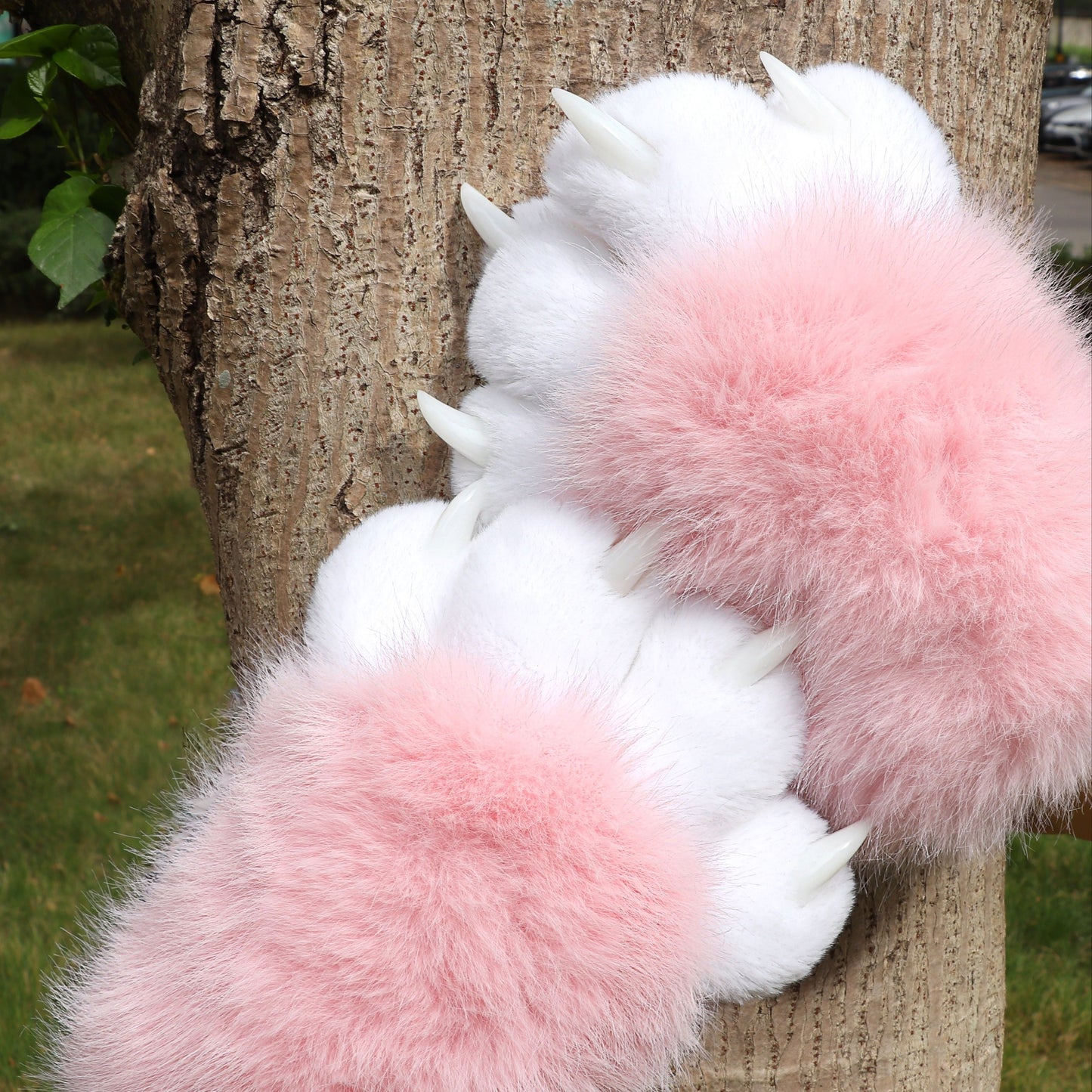 Guantes de Pata Peluda para Cosplay - Estilo Divertido y Moderno🐾✨