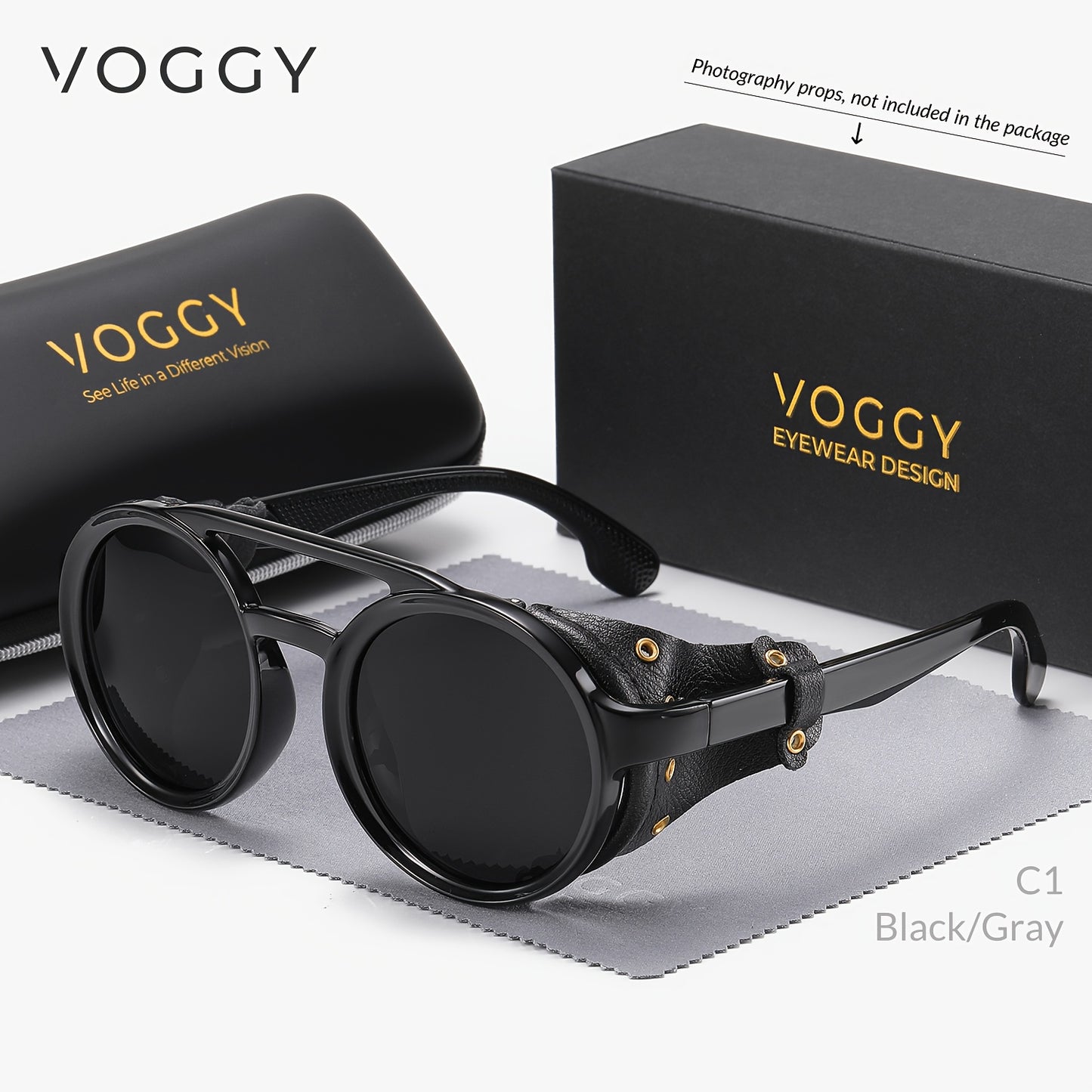 Gafas de Moda Retro Chic VOGGY – Estilo y Protección para Él y Ella 😎✨