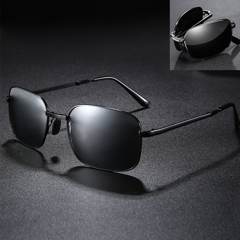 Gafas Plegables de Metal para Hombre – Diseño Elegante y Funcional