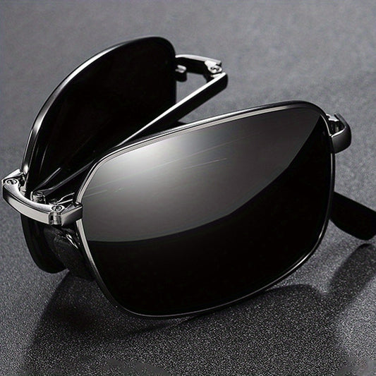 Gafas Plegables de Metal para Hombre – Diseño Elegante y Funcional