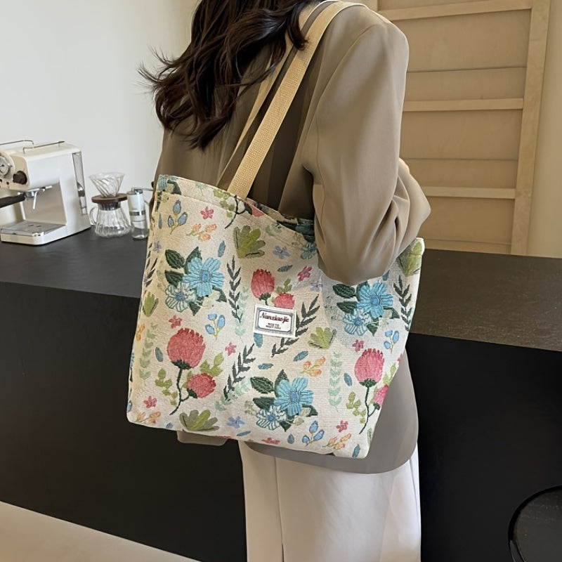 👜 Bolsa Tote Grande y Elegante para Mujer – El Compañero Perfecto para la Oficina, Universidad o Clase 🌟