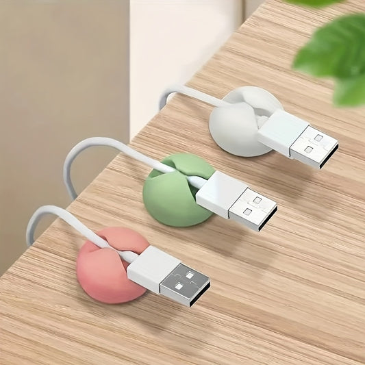 ✨ Pack de 2 o 4 Clips Organizadores de Cables ✨