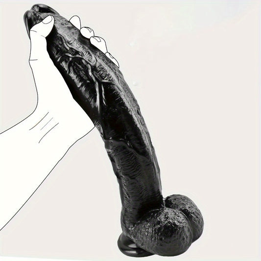 Plug Anal Realista de PVC con Base de Succión – Suave, Seguro y Diseñado para el Placer 🔥