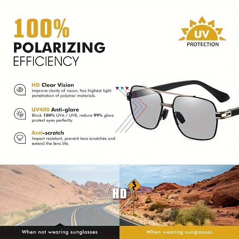 Gafas Fotocromáticas CLLOIO – Protección y Estilo para Conducción y Deporte