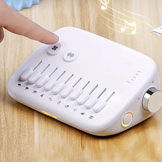 🌙 Máquina de Sonido Blanco Portátil – Relájate, Duerme Mejor y Desconéctate