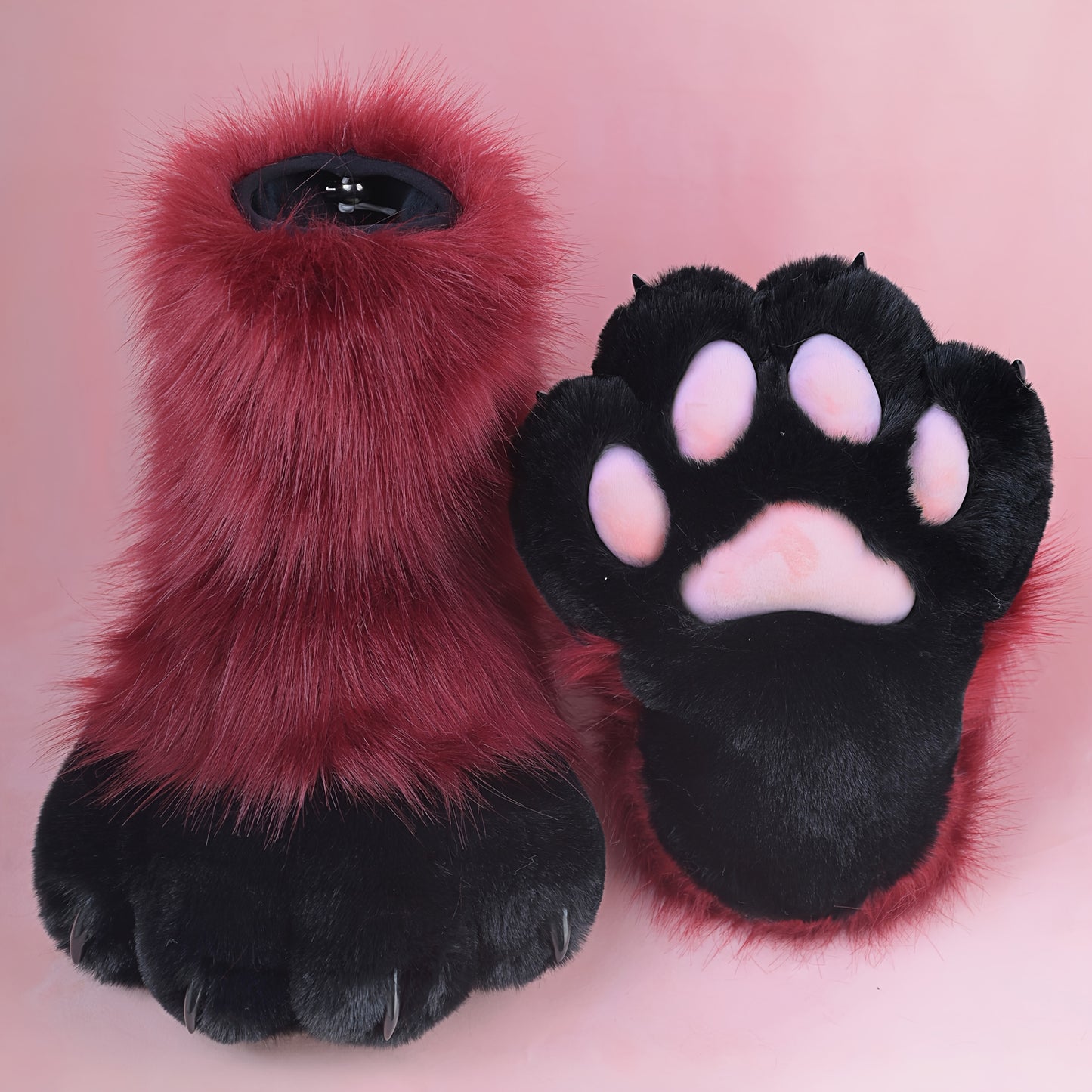 Pantuflas de Peluche con Temática Animal - Panda, Lobo, Perro y Zorro 🐾🐼🐺🦊