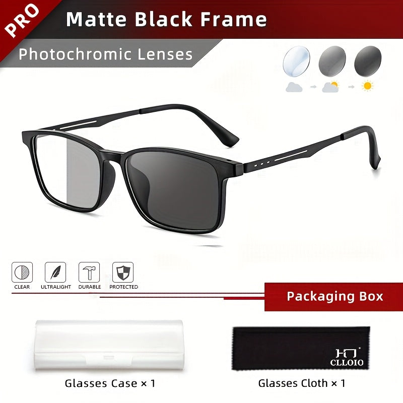 Gafas Fotocromáticas CLLOIO TR90 – Protección y Estilo en Cada Detalle