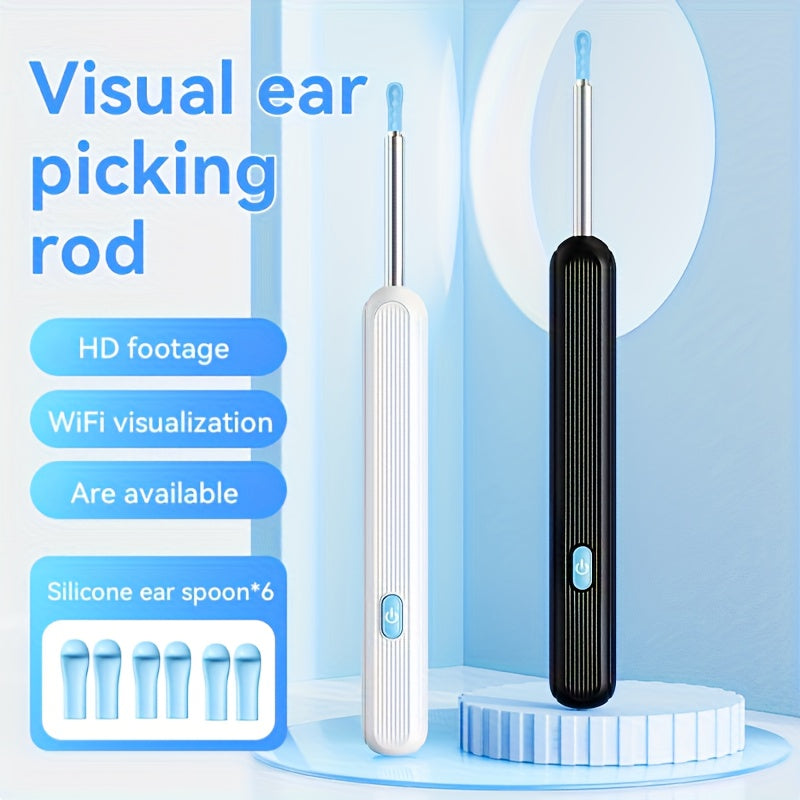 Limpieza de Oídos Inteligente con Cámara – INSKAM Visual Ear Pick 👂🔍