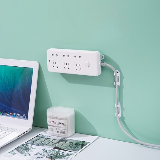 ✨ Set de Clips Adhesivos para Organización de Cables - 10/20 Piezas ✨