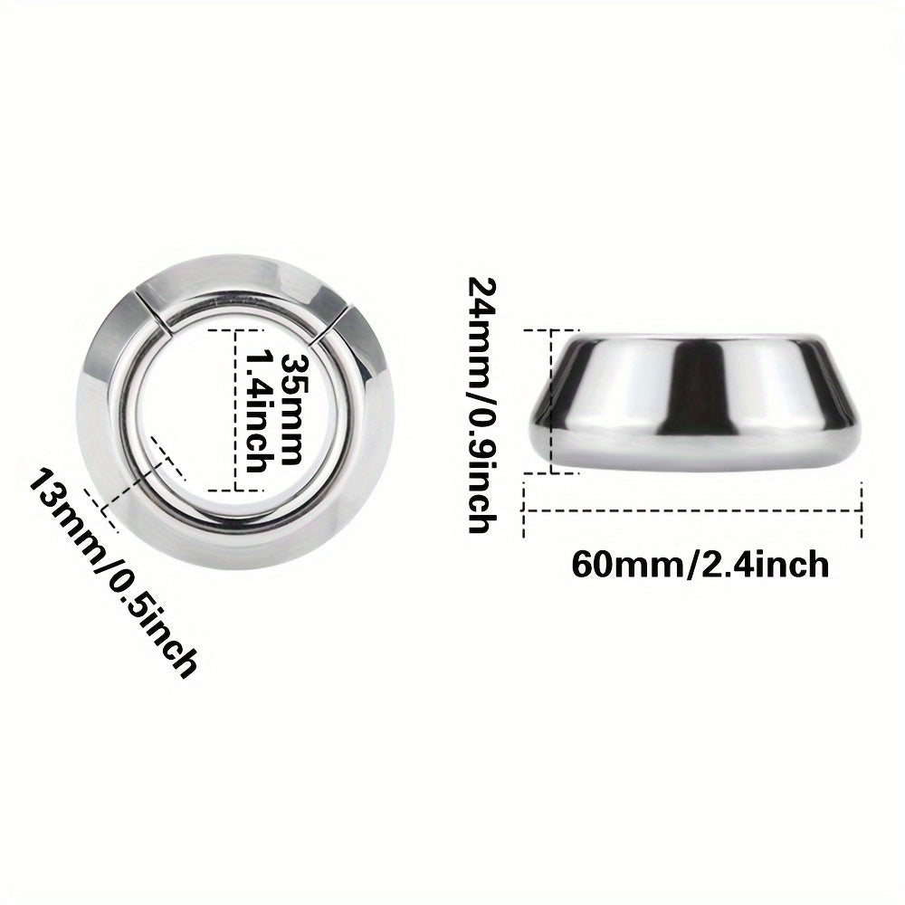 Anillo Magnético de Metal para el Pene – Peso, Control y Placer Extremo