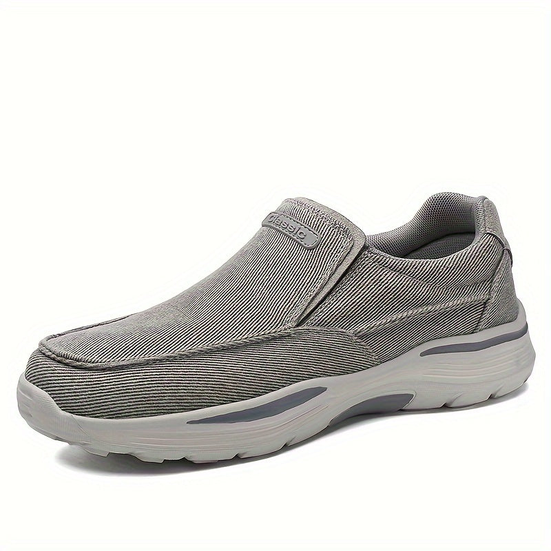 Zapatillas de Lona para Hombre de Gran Tamaño - Cómodas, Transpirables y Antideslizantes con Suela EVA