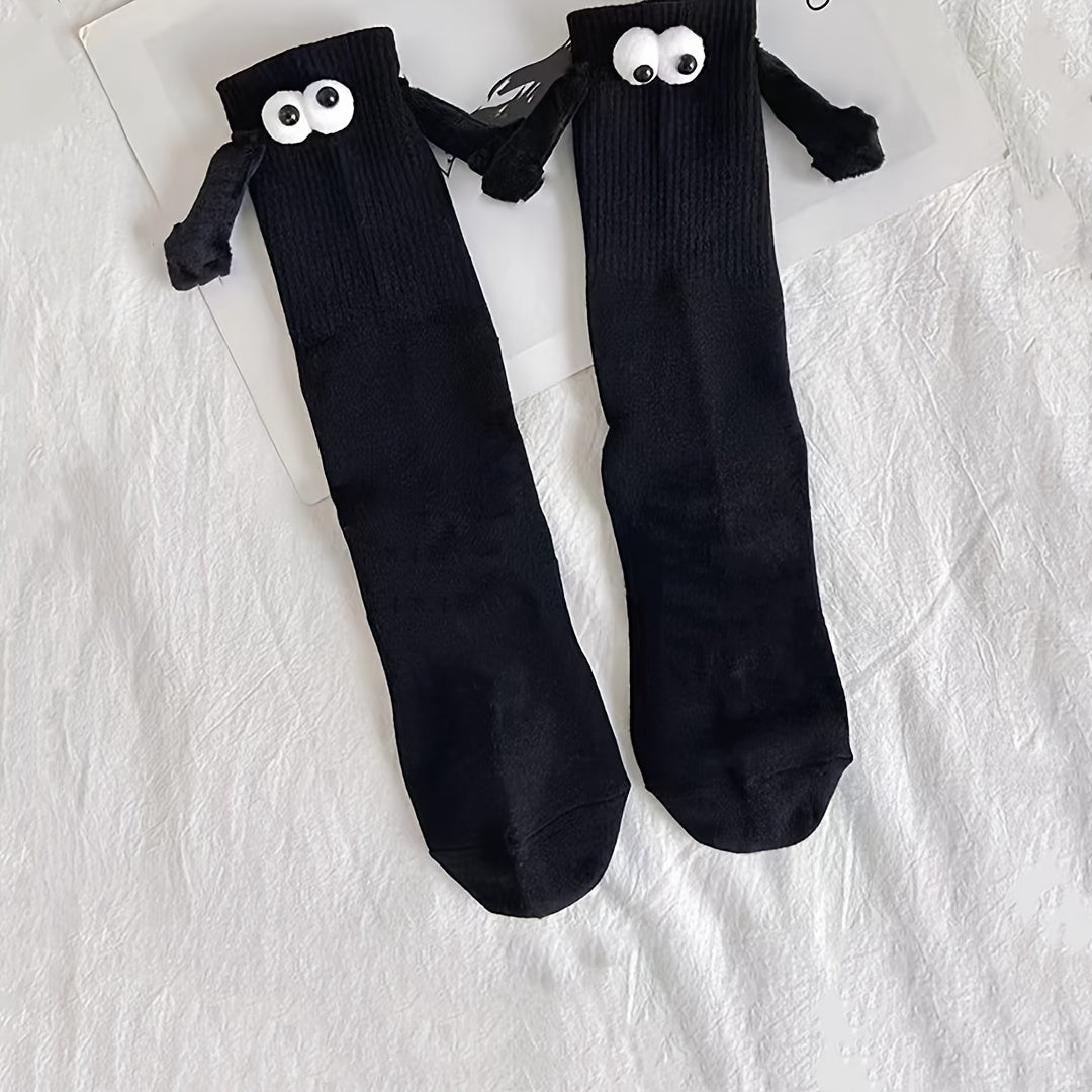 Calcetines "Mano con Mano" para Mujeres - Diseñados para Parejas Magnéticas 🧦💞