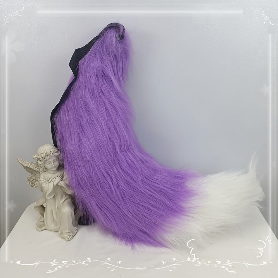 Cola de Animal para Cosplay - Accesorio Hecho a Mano de Peluche Falso 🐾✨