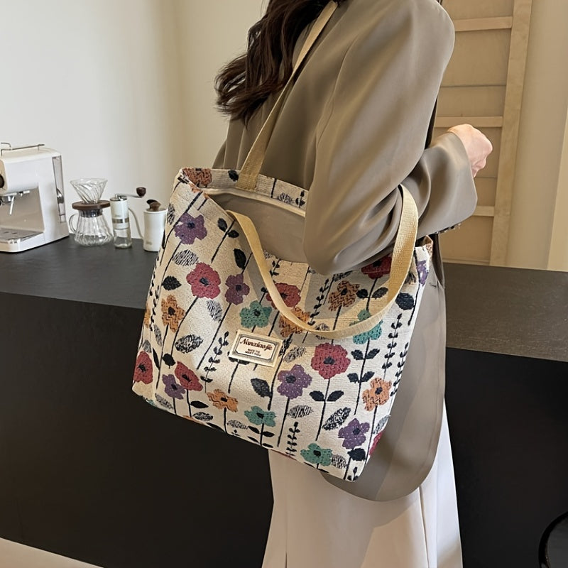 👜 Bolsa Tote Grande y Elegante para Mujer – El Compañero Perfecto para la Oficina, Universidad o Clase 🌟