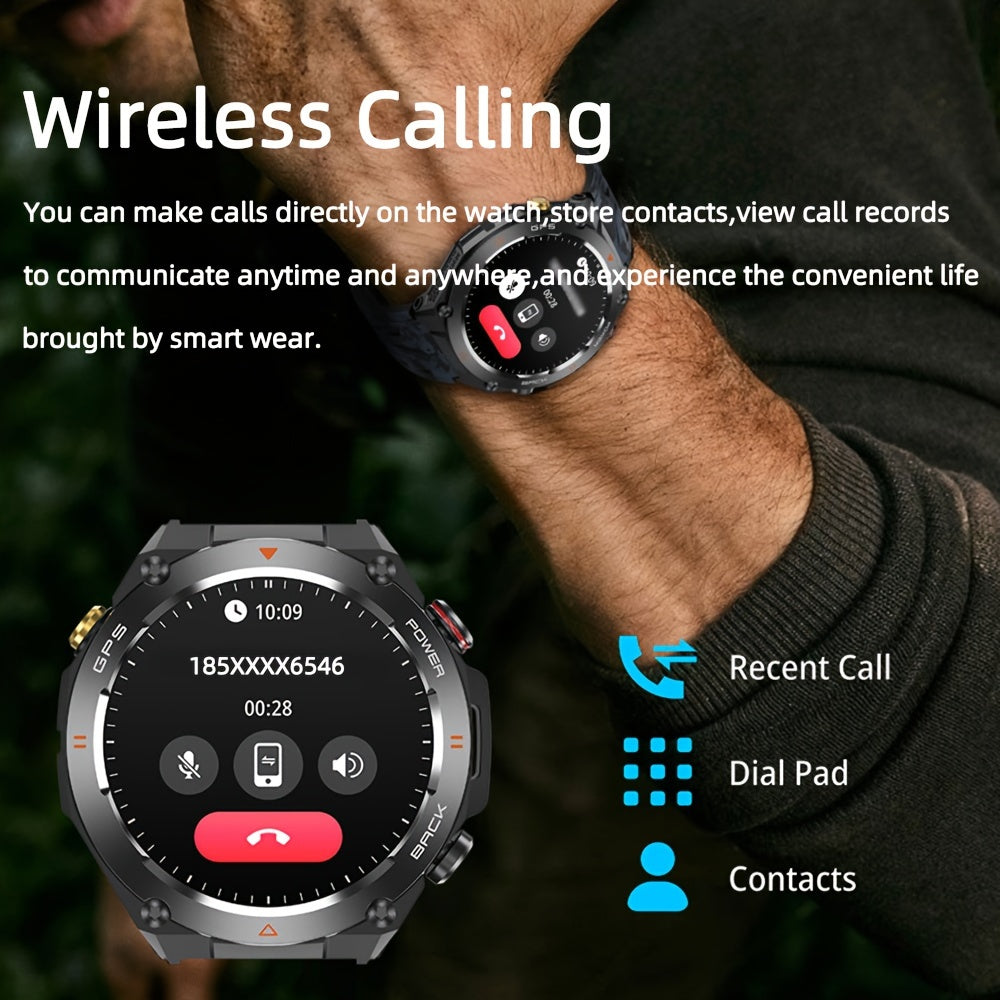 Reloj Inteligente GPS SENBONO para Hombres - Diseño Moderno y Funcionalidad Avanzada ⌚✨