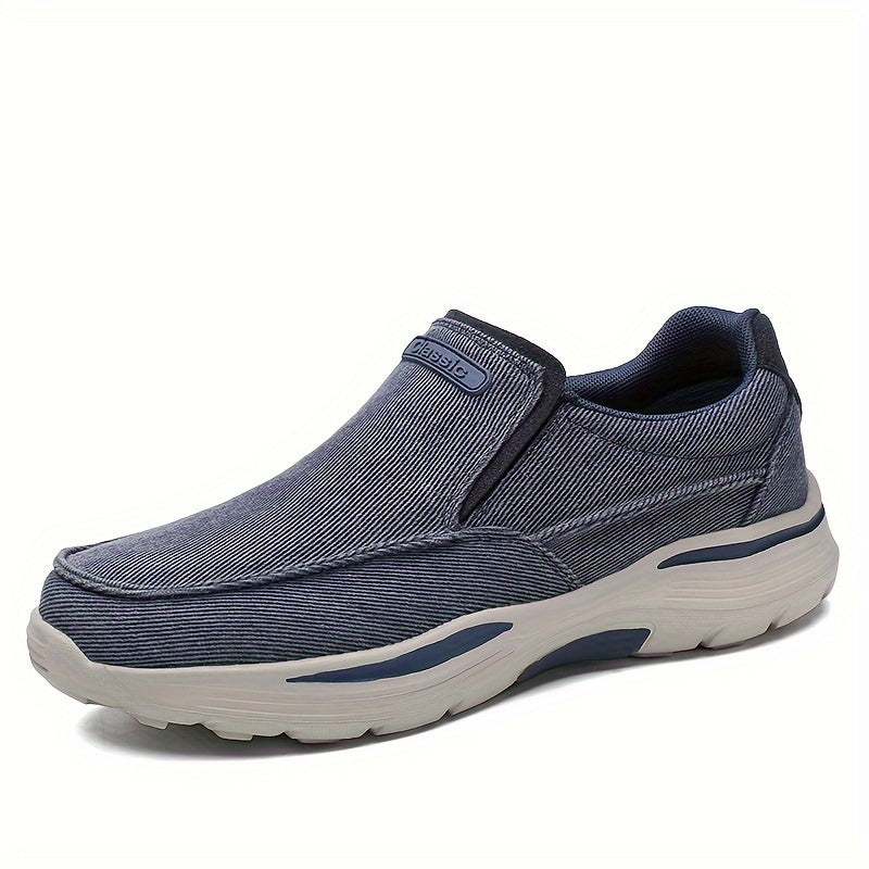 Zapatillas de Lona para Hombre de Gran Tamaño - Cómodas, Transpirables y Antideslizantes con Suela EVA