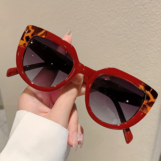 Gafas de Moda "Cat Eye" – Estilo Europeo y Americano, Marco Grande para un Look Sofisticado