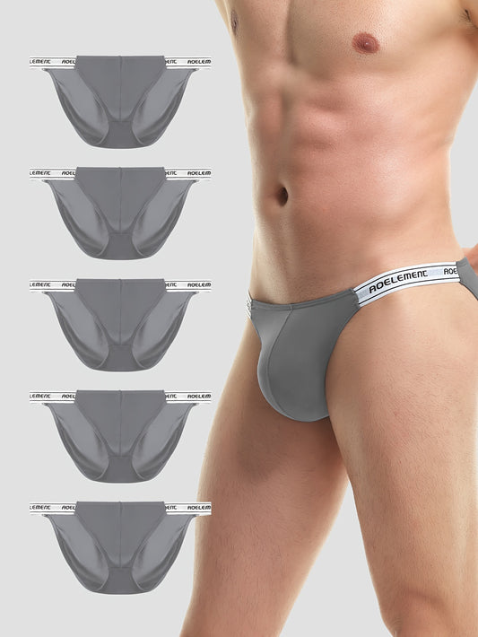 Pack de 5 Bóxers de Nylon Transpirable para Hombre – Ajuste Cómodo y Diseño Deportivo 🔥