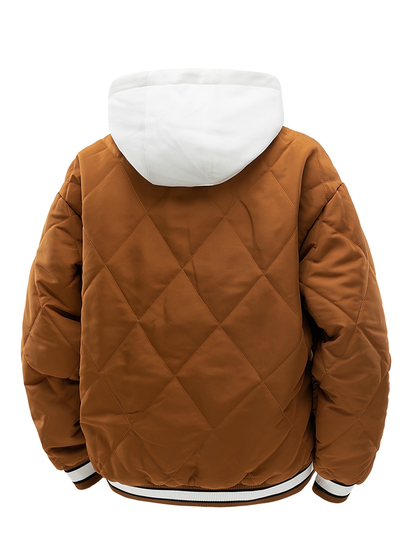 🧥 Chaqueta de Invierno SIJIDOU para Hombre – Estilo Parka con Logo Bordado
