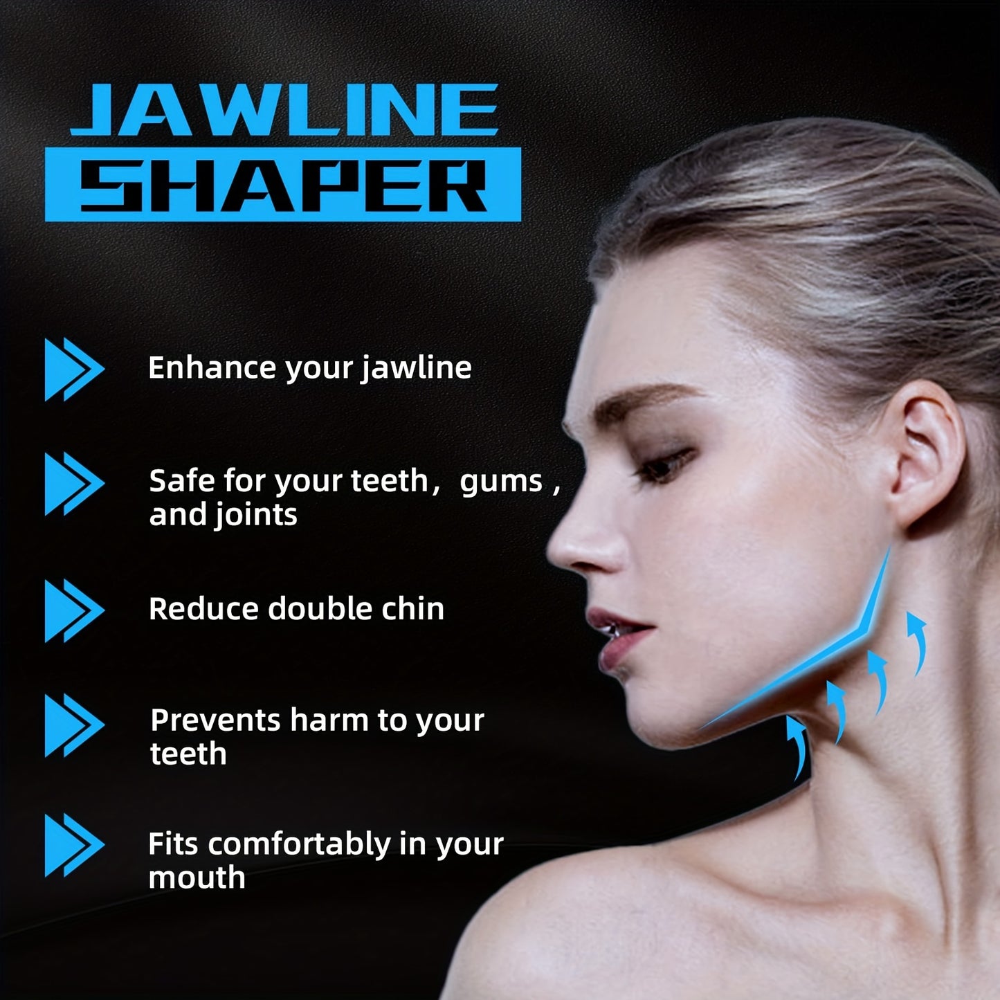 Examinador Mandibular para Mujeres y Hombres - Dispositivo para Entrenamiento y Modelado de la Línea Mandibular ✨