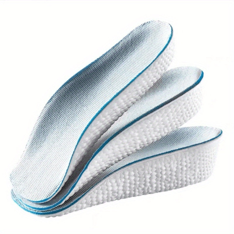 Plantillas ortopédicas de caucho termoplástico: plantillas para aumentar la altura del calzado con soporte para el arco para hombres y mujeres, almohadillas de espuma viscoelástica para elevar el talón de zapatillas