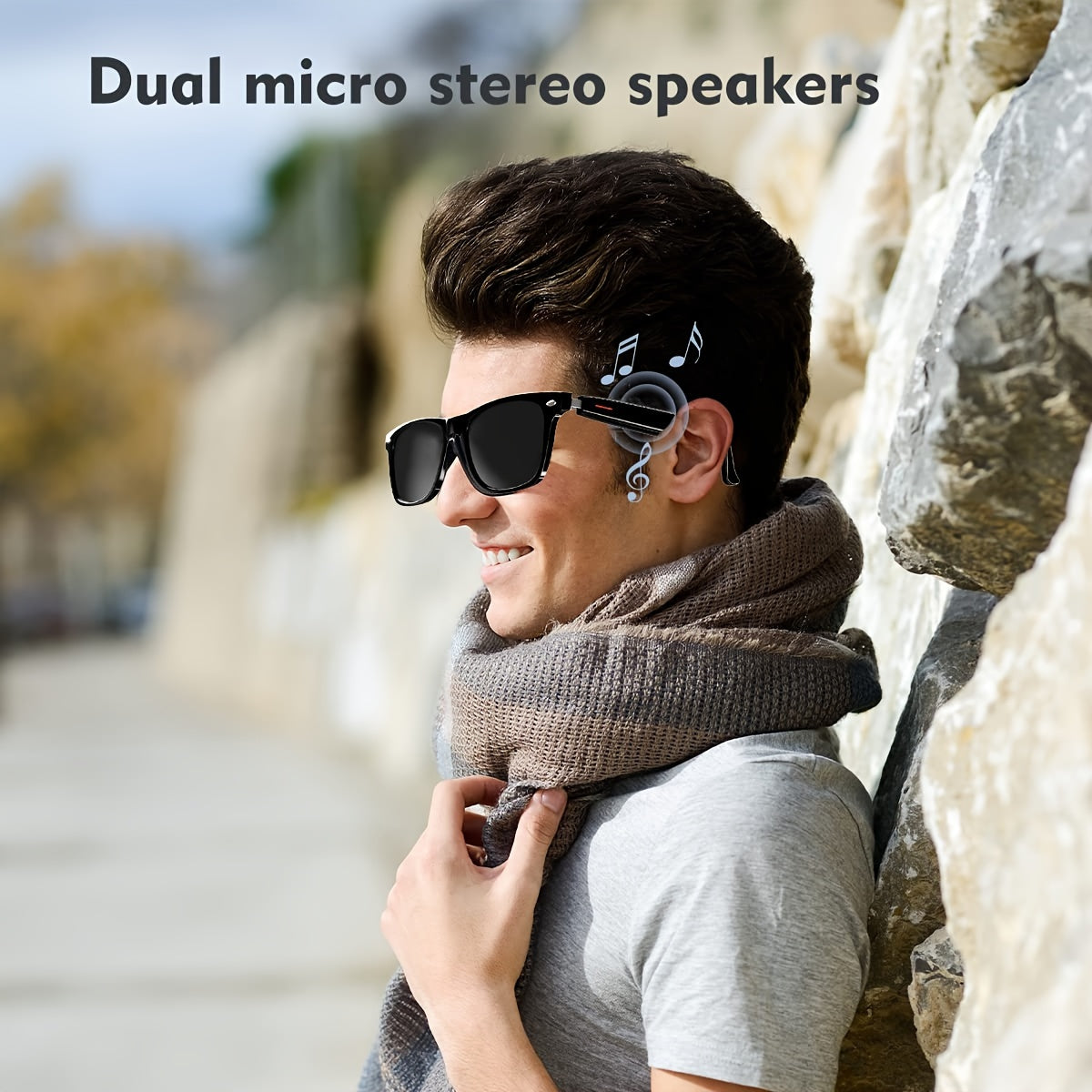 SENBONO Smart Glasses Wireless - Innovación y Estilo para tu Música y Llamadas 🎧📱  Especificaciones:
