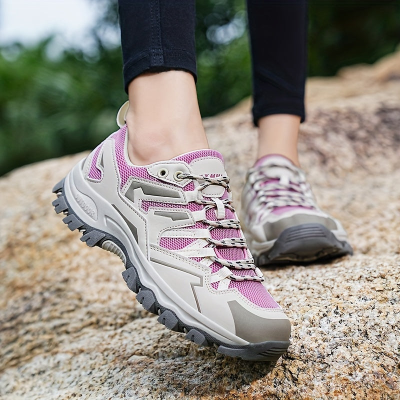 Zapatos de Montañismo y Senderismo para Mujer - Deportivo, Antideslizante y Resistente al Desgaste