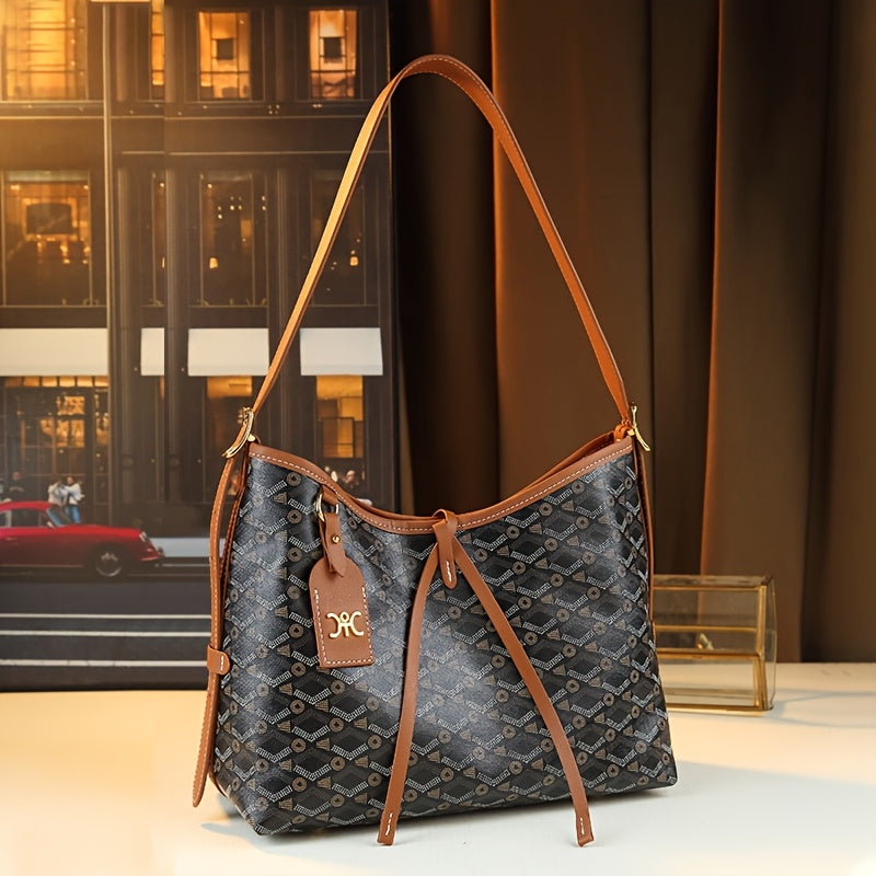 Bolso Tote Chic de Gran Capacidad para Mujer – Impermeable, Elegante y Sofisticado