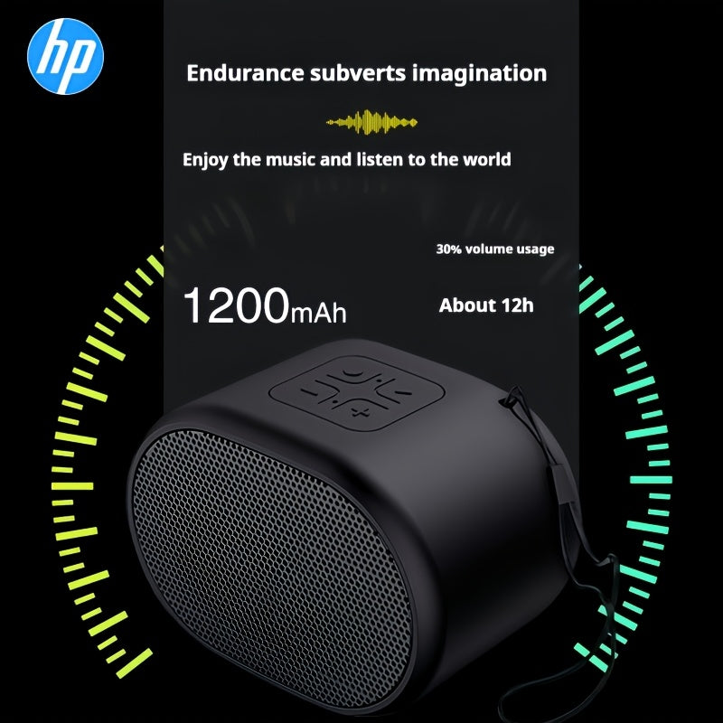 🔊 Mini Parlante HP Inalámbrico Bluetooth – Sonido HIFI y Bajo Potente