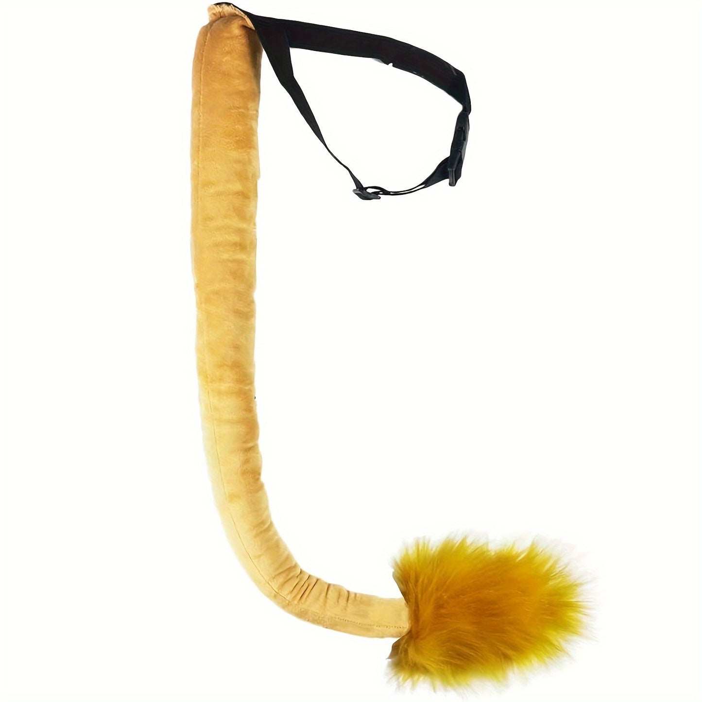 Cola de León de Peluche de Lujo - Accesorio Suave para Disfraces de Cosplay 🦁🎉