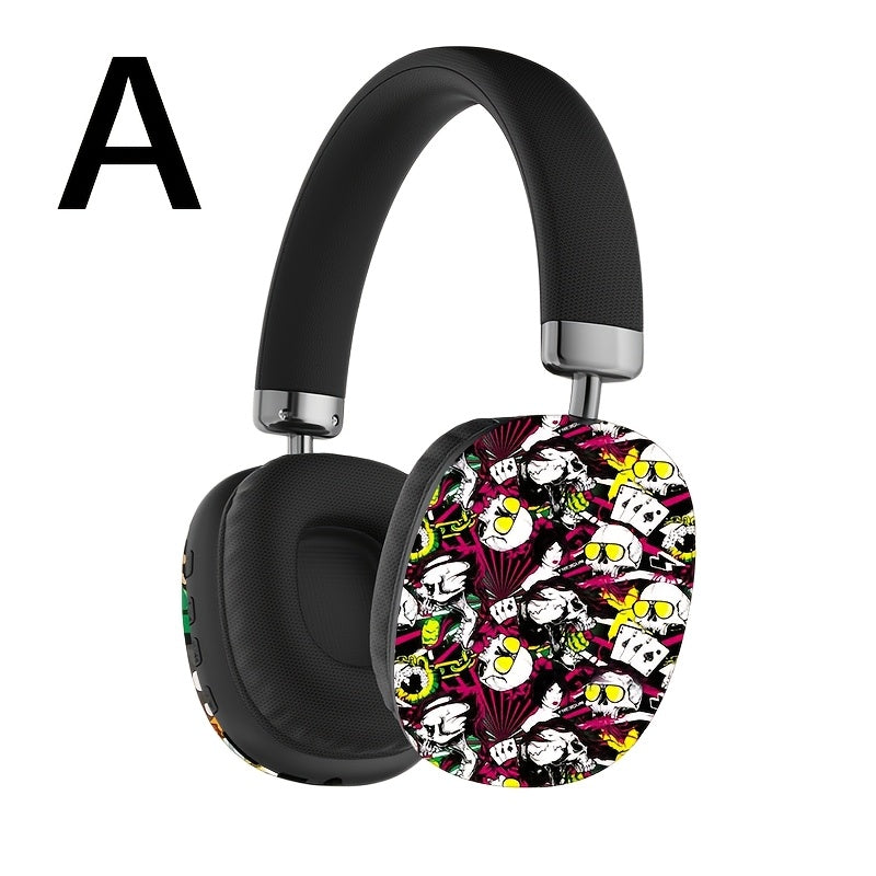 Audífonos Inalámbricos Estilo Graffiti – ¡Potencia, Estilo y Libertad para Disfrutar tu Música! 🎧🎨