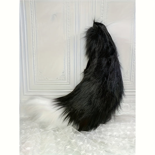 Cola de Animal para Cosplay - Accesorio Hecho a Mano de Peluche Falso 🐾✨