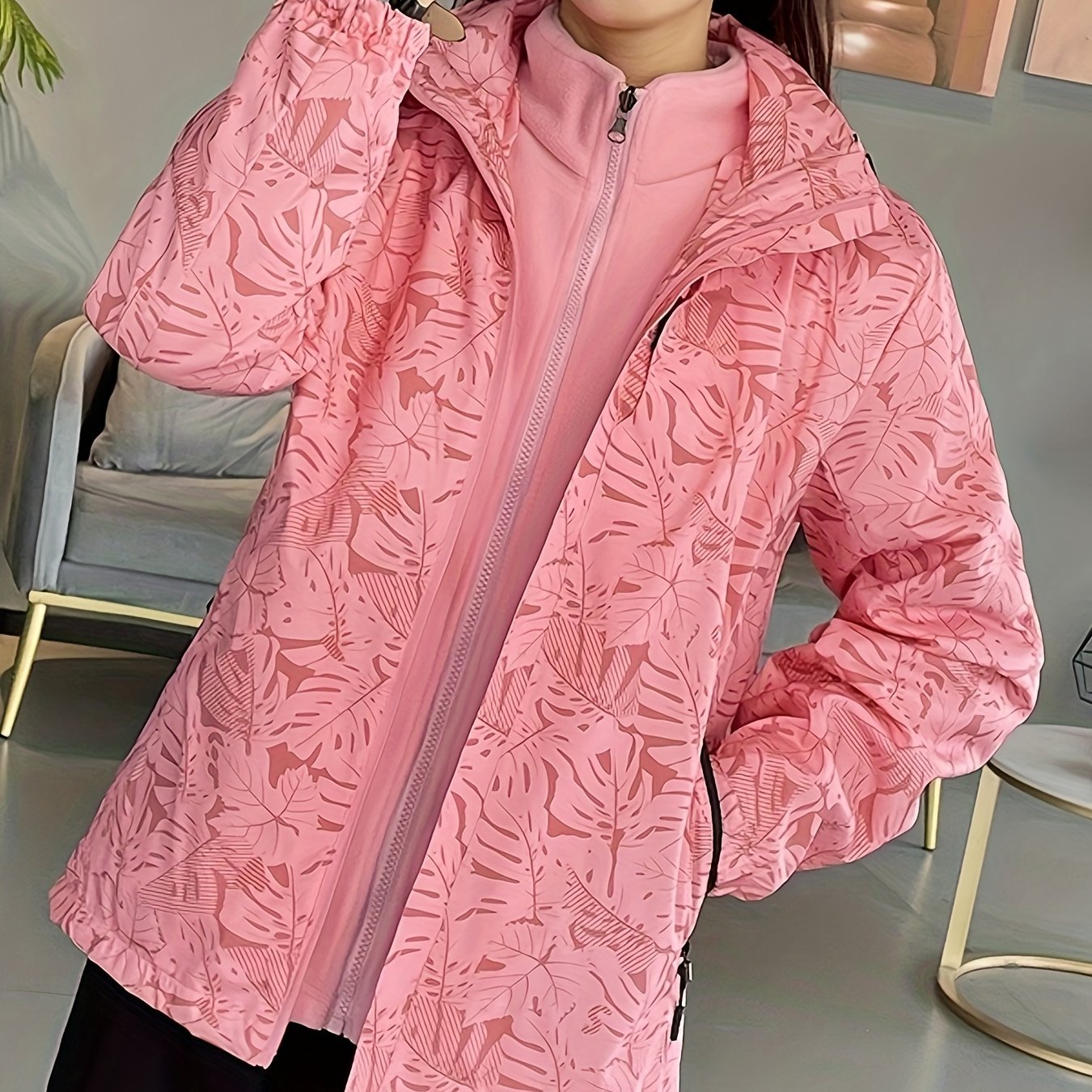 🌿 Chaqueta Rompevientos para Mujer – Estilo Outdoor para Parejas, Ideal para Senderismo y Montañismo en Primavera y Otoño