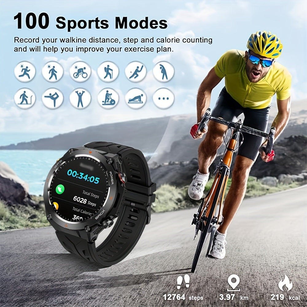 Reloj Inteligente GPS SENBONO para Hombres - Diseño Moderno y Funcionalidad Avanzada ⌚✨
