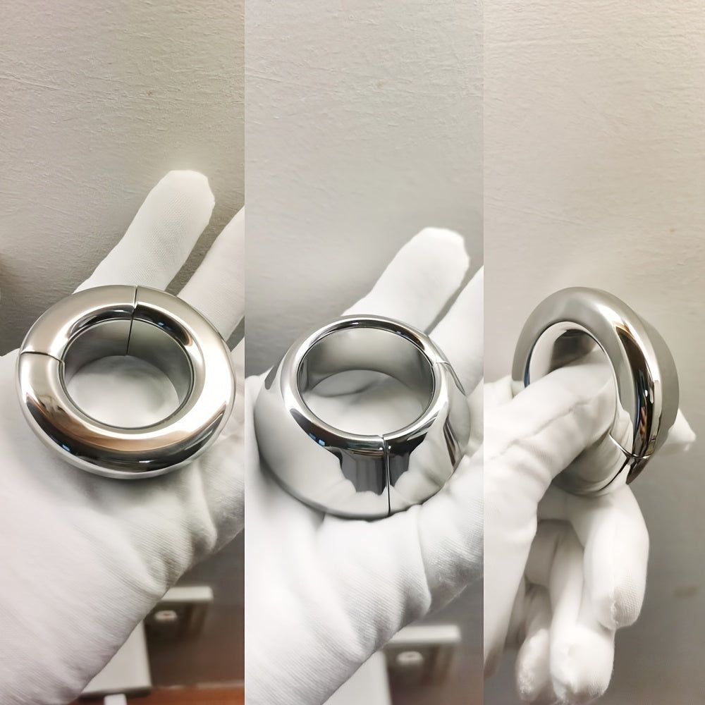 Anillo Magnético de Metal para el Pene – Peso, Control y Placer Extremo