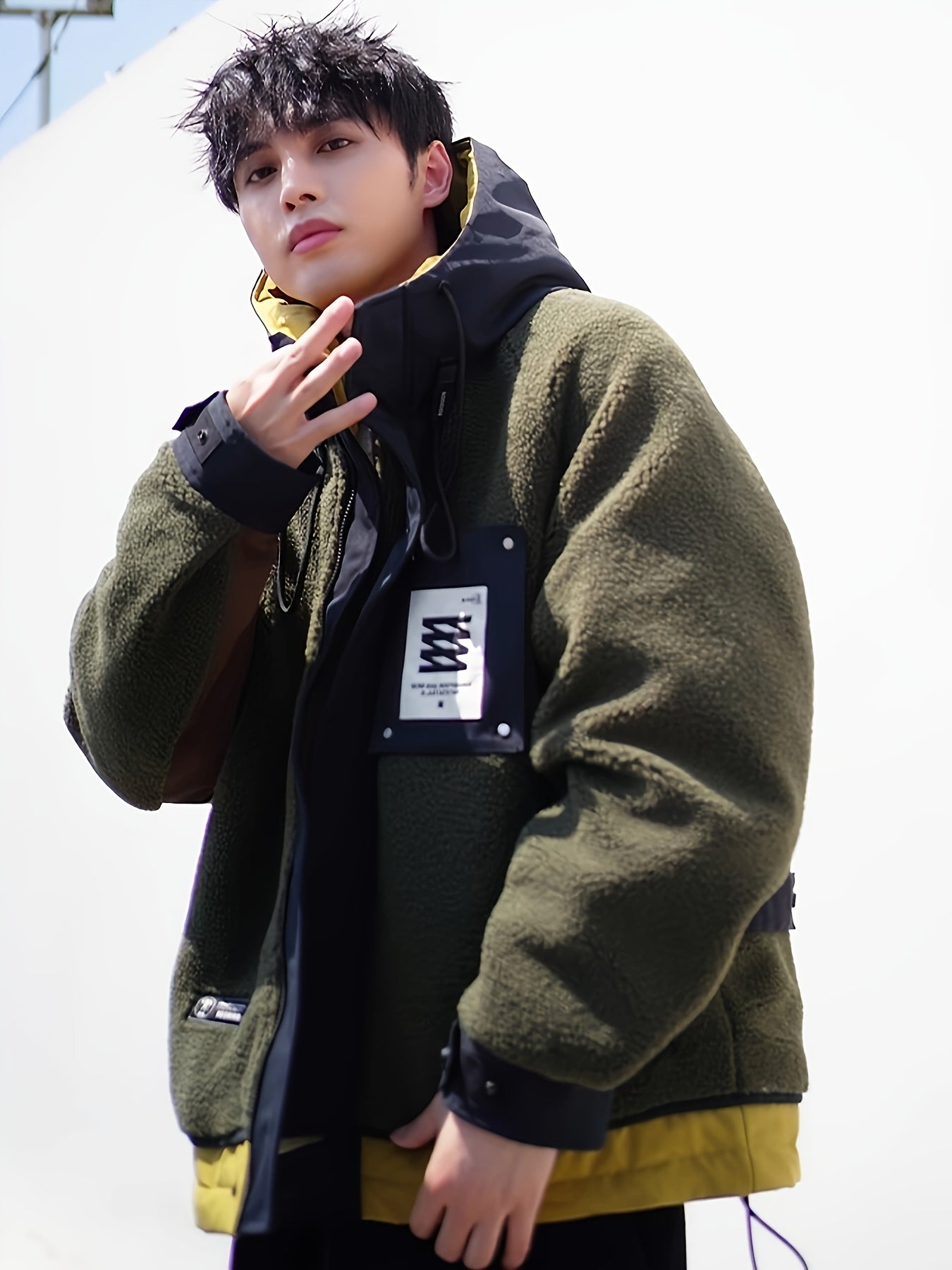 🧥 Chaqueta Casual de Invierno con Capucha para Hombre