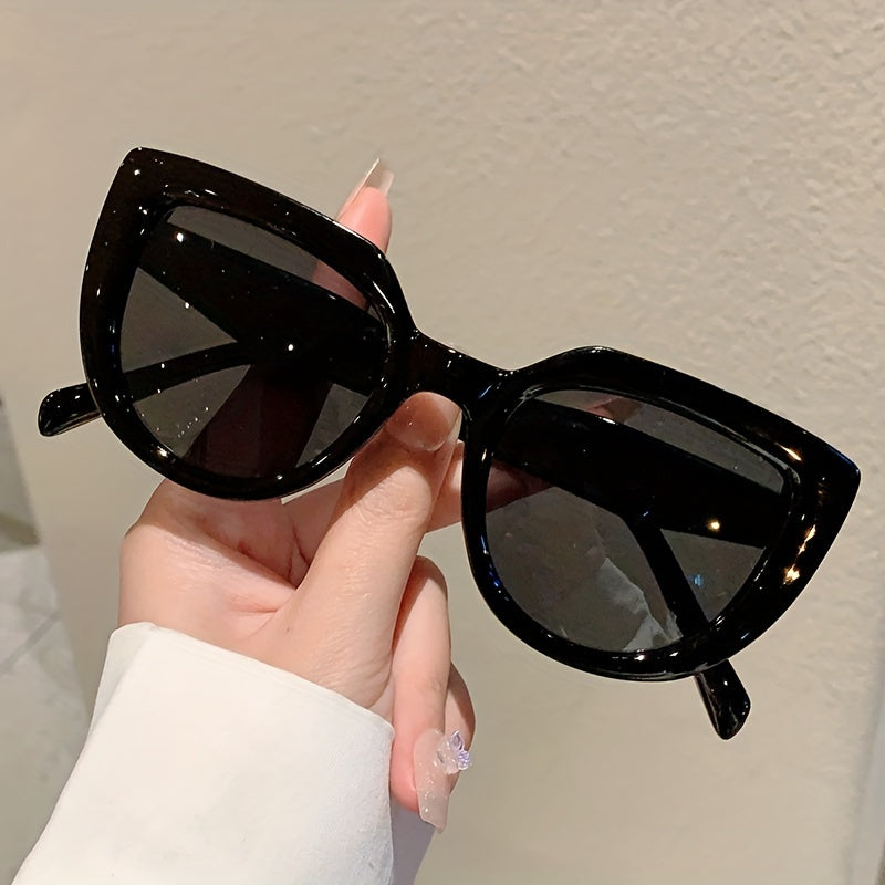 Gafas de Moda "Cat Eye" – Estilo Europeo y Americano, Marco Grande para un Look Sofisticado