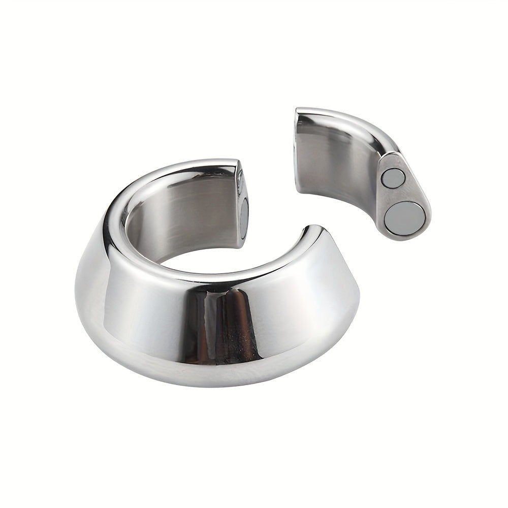 Anillo Magnético de Metal para el Pene – Peso, Control y Placer Extremo