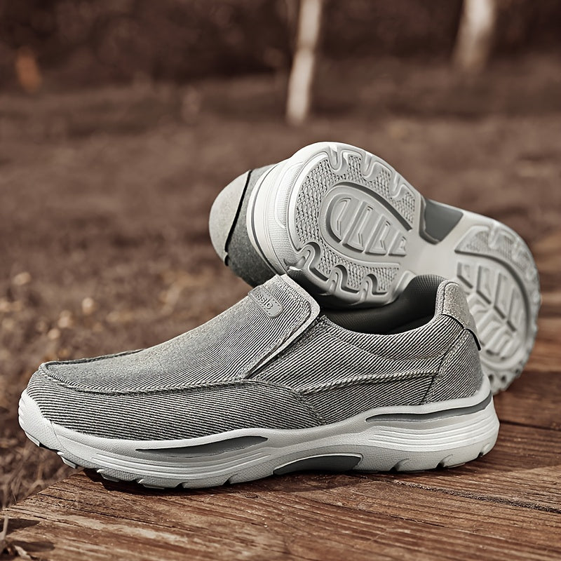 Zapatillas de Lona para Hombre de Gran Tamaño - Cómodas, Transpirables y Antideslizantes con Suela EVA