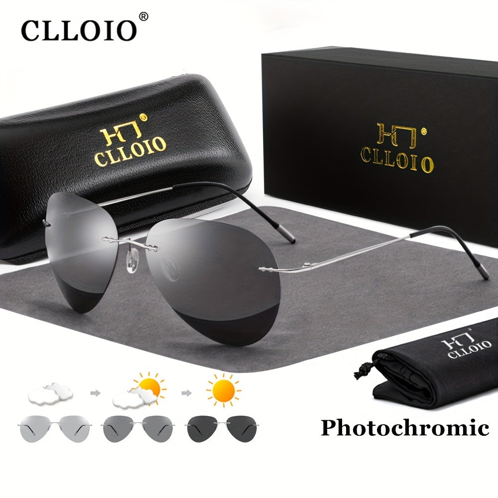 Gafas Fotocromáticas 3188 de Titanio Ultraligero – Estilo y Protección Total