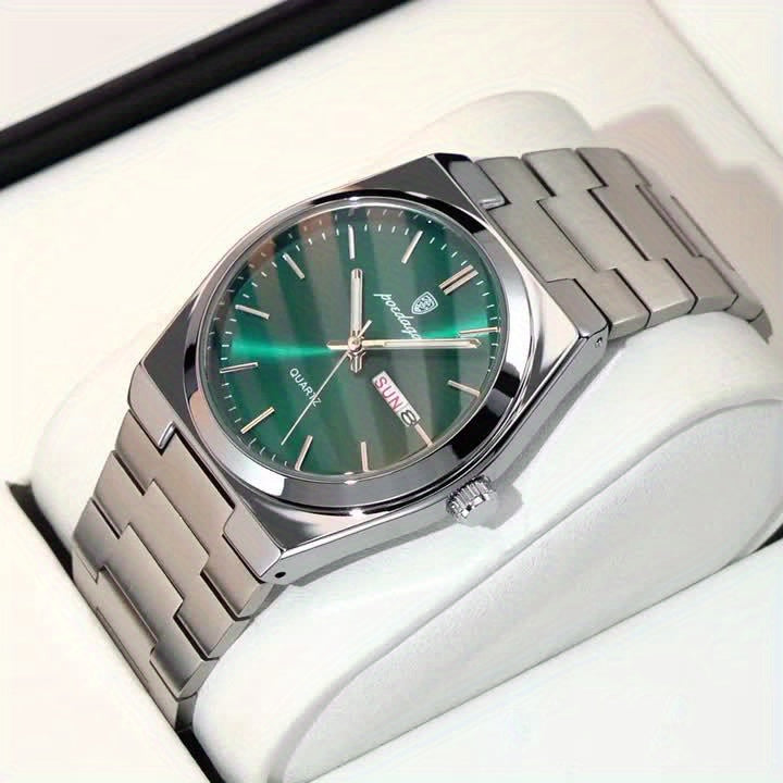 ⌚ Set de 2 Relojes de Cuarzo Luminiscentes - Elegancia y Estilo para Hombres ✨