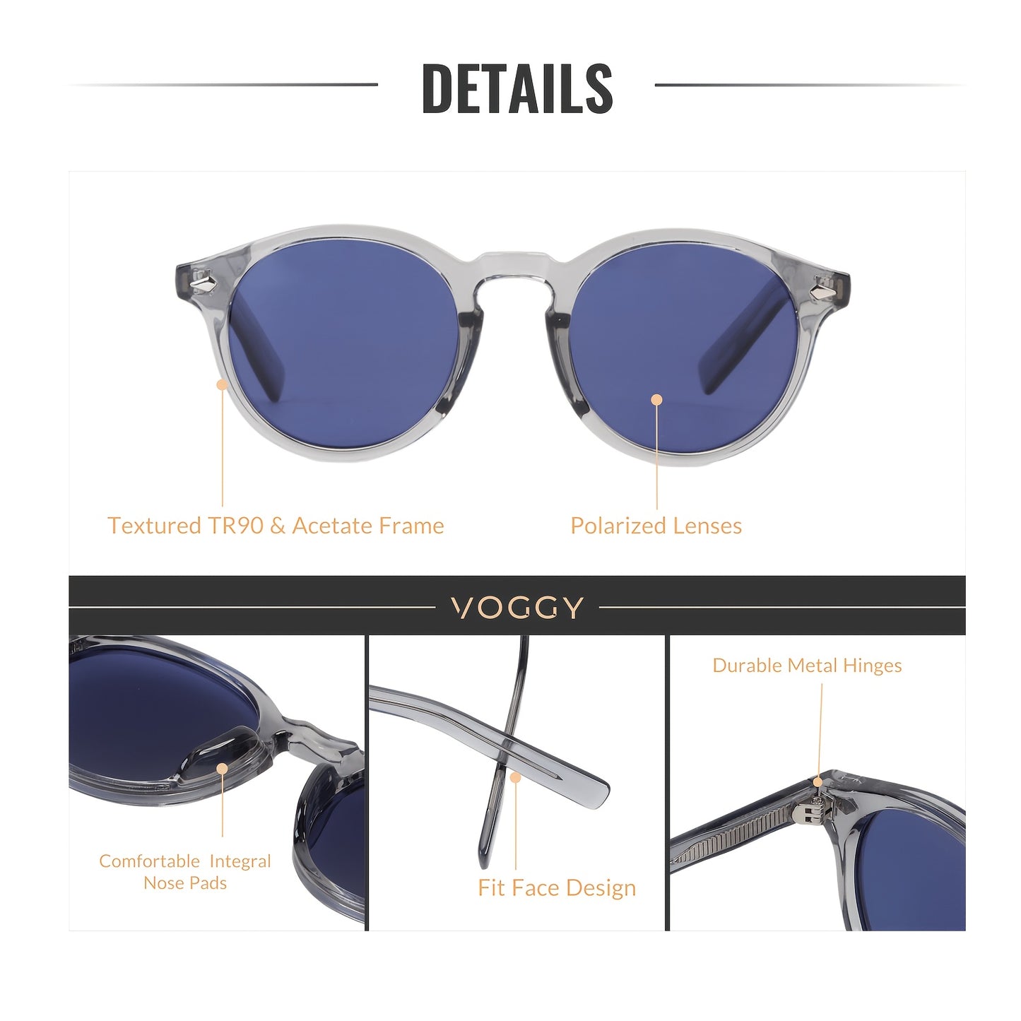 Gafas VOGGY Retro Chic – Estilo y Protección para Él y Ella 😎🔥